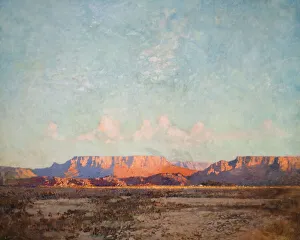The Karoo, Cape Of Good Hope At Evening, 1924. Creator: Robert Gwelo Goodman The Karoo, Cape Of Good Hope At Evening, 1924. Creator: Robert Gwelo Goodman