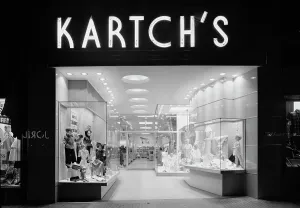 Clothes Shop Prints: Kartch's, business on Main St