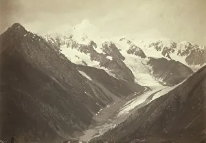 Altai Prints: Kartoumski Alps from the crest of the White Berel Mts, 1885. Creator: Unknown