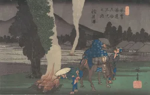 Keisai Eisen Prints: Karuizawa, ca. 1835. ca. 1835. Creators: Ando Hiroshige, Ikeda Eisen