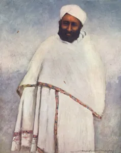 Kashmir Prints: A Kashmiri Pundat, 1903. Artist: Mortimer L Menpes