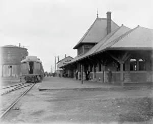 Kasota Station, between 1880 and 1899. Creator: Unknown