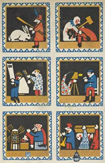 Mr Punch Gallery: Kasperltheater, 1910. Creator: Hans Kalmsteiner