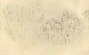 Mr Punch Gallery: Kasperltheater II, mid-late 19th century, (c1924). Creator: Carl Spitzweg