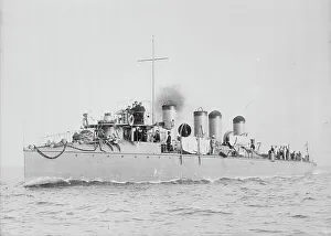 Destroyer Prints: Kasumi, Japan, between c1910 and c1915. Creator: Bain News Service