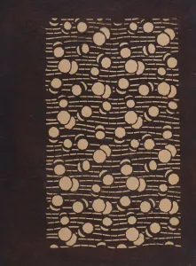 Katagami stencil, between 1900 and 1952. Creator: Unknown