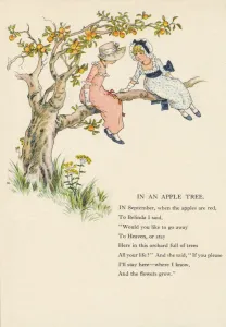 Kate Greenaways Marigold Garden, 1885, (1946). Artist: Catherine Greenaway