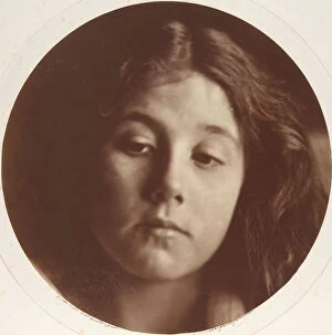 Il Botticello Gallery: [Kate Keown], 1866. Creator: Julia Margaret Cameron