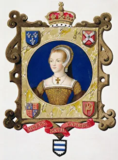 Katherine Parr, sixth wife and Queen of Henry VIII, (1825)