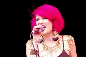 Attitude Collection: Katie Leonie, Love Supreme Jazz Festival, Glynde Place, East Sussex, 2014. Artist: Brian O Connor