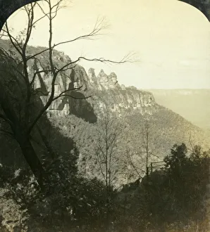The Katoomba and Jamieson Basins, Blue Mountains, New South Wales, Australia, 1908 The Katoomba and Jamieson Basins, Blue Mountains, New South Wales, Australia, 1908