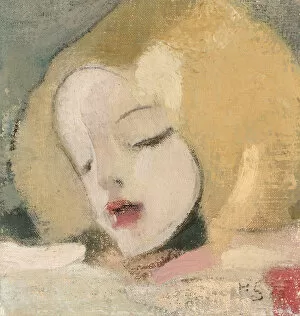 Schjerfbeck Collection: Katri, c. 1918