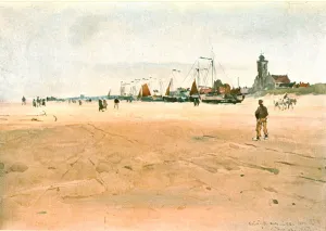 Watson Prints: Kattwijk aan Zee in 1889, (c1900). Creator: Unknown