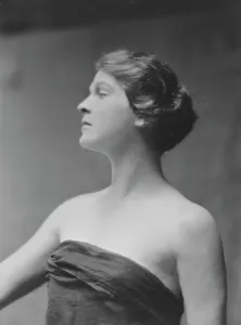 Haughty Prints: Katzenbaum, Claire, Miss, portrait photograph, 1916. Creator: Arnold Genthe