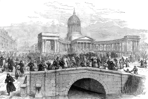 Petrograd Prints: In front of the Kazan Cathedral, St