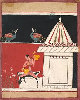 Central India Prints: Kedara Ragini, c. 1650. Creator: Unknown