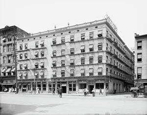 Multi Storey Prints: Keeler's Hotel, Albany, N.Y. c1908. Creator: Unknown