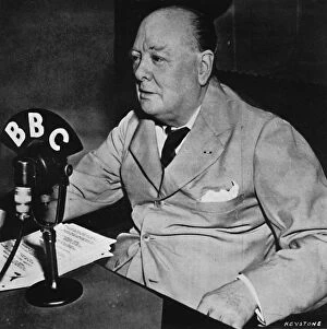 Bbc Radio Gallery: Keeping in touch with home from the White House, Washington, 1943, (1945)