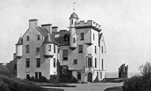 Images Dated 13th June 2008: Keiss Castle, Caithness, Scotland, 1924-1926. Artist: Valentine & Sons