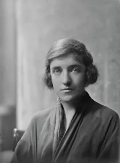 Sincerity Prints: Kelly, M. Miss, portrait photograph, not before 1917. Creator: Arnold Genthe