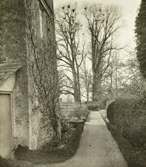 Lantern Slide Gallery: Kelmscott Manor: In the Garden, 1896. Creator: Frederick Henry Evans