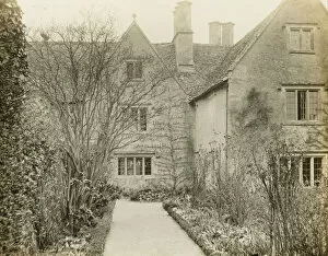 Lantern Slide Gallery: Kelmscott Manor: The Garden Front, 1896. Creator: Frederick Henry Evans