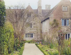 Evans Prints: Kelmscott Manor: The Garden Front, 1896. Creator: Frederick Henry Evans