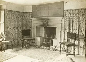 Chairs Collection: Kelmscott Manor: The Green Room, 1896. Creator: Frederick Henry Evans