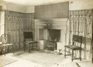Chairs Collection: Kelmscott Manor: The Green Room, 1896. Creator: Frederick Henry Evans