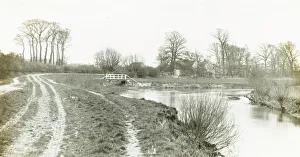Evans Frederick Henry Hon Frps Prints: Kelmscott Manor: From the Thames, 1896. Creator: Frederick Henry Evans