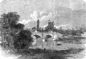 Tweed Prints: Kelso, Roxburghshire, lately visited by the Prince and Princess of Wales