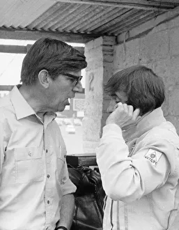 Annoyance Prints: Ken Tyrrell and Jackie Stewart, (c1960s?)