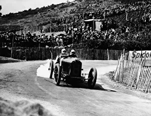 Cornering Prints: Kenelm Lee Guinness in a 6 cylinder Sunbeam, French Grand Prix, Lyons, 1924