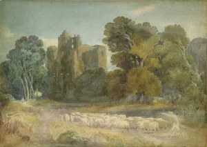 Cox David Prints: Kenilworth Castle, 1805-07. Creator: David Cox the Elder