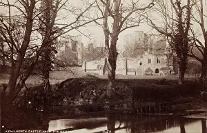 Kenilworth Castle form the Road, between 1870 and 1880. Creator: James Valentine