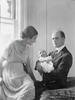 Group Portraits Prints: Kennerley, Mr. Mrs. D. Norman, and Norman baby