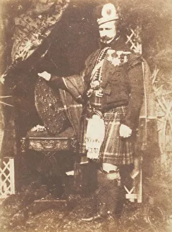 Sporran Prints: Kenneth Macleay, 1843-47. Creators: David Octavius Hill, Robert Adamson