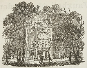 Vauxhall Prints: Kennington Bazaar at Vauxhall Gardens, 1888. Creator: Unknown