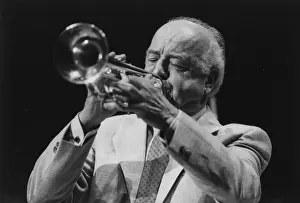 Concert Hall Prints: Kenny Baker, British All Star Band, Barbican, London, 1993. Creator: Brian Foskett