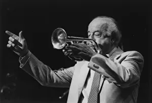 Concert Hall Prints: Kenny Baker, British All Star Band, Barbican, London, 1993. Creator: Brian Foskett