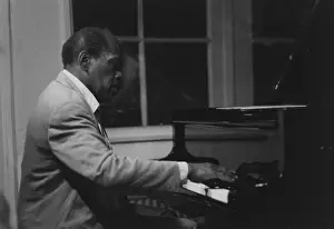 Piano Prints: Kenny Drew, Jazz Inn Party, Nordwijk, Netherlands, 1989. Creator: Brian Foskett