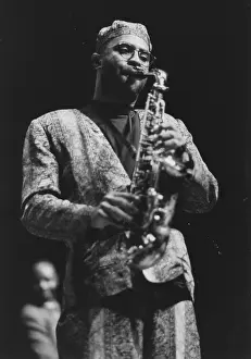 Saxophone Prints: Kenny Garrett, Maastricht Jazz Mecca, Netherlands, 1992. Creator: Brian Foskett