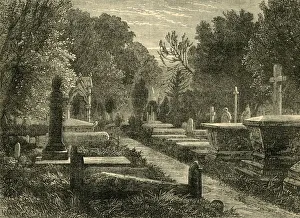 George Frederick Gallery: Kensal Green Cemetery, c1876. Creator: Unknown