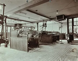 Kensington Prints: Kensington Fire Station, No 13 Old Court Place, Kensington, London, 1905