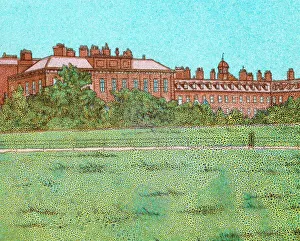 Glass Plate Negative Prints: Kensington Palace, c1902