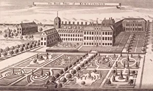 Kensington Prints: Kensington Palace, Kensington, London, c1750