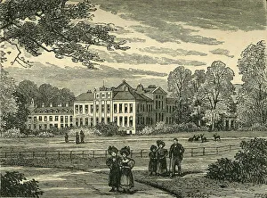 Rev Charles Bullock Prints: Kensington Palace, Where The Queen Was Born
