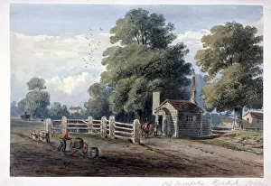 Turnpike Prints: Kentish Town, London, c1820