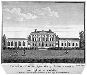Mansfield Prints: Kenwood House, Hampstead, London, c1778-1805. Artist: J Roberts