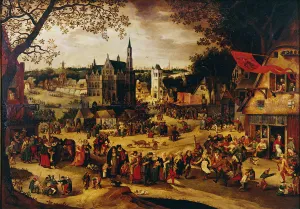 Country Celebration Prints: Kermis, c. 1600-1605. Artist: Vinckboons, David (1576-1629)